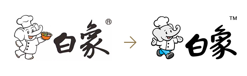 “新白象”焕新而来，白象食品启用全新Logo设计